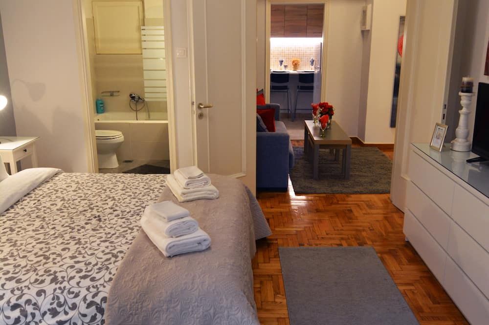 Stylish apartment in Kolonaki - Atenas - Habitación