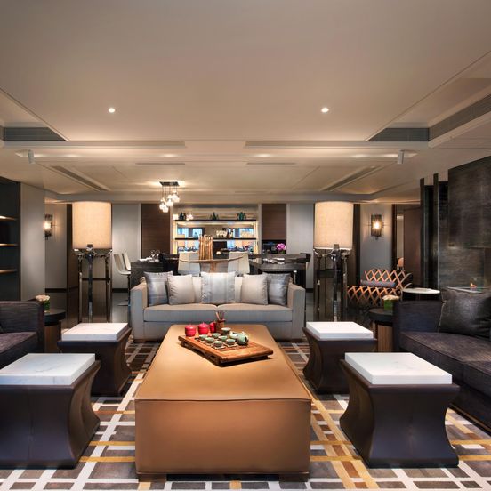 Lounge view of New World Beijing Hotel