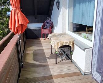Haus Rehblick 2, Wg 4 - Sankt Andreasberg - Balkon