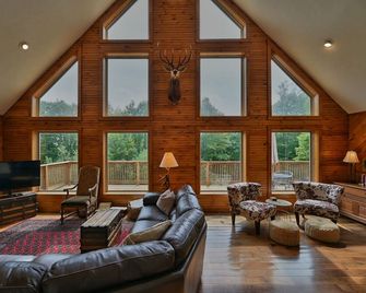 Elk Mountain Chalet - Union Dale - Sala de estar