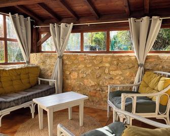 Cottage 5 people Lascaux in Périgord Noir wifi park Spa heated pool - Valojoulx - Sala de estar