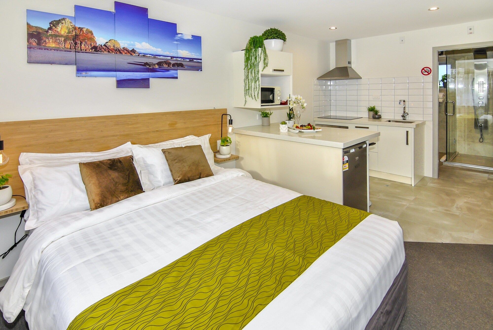Newlands Court Motel - Wellington - Schlafzimmer