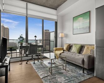 Globalstay Downtown Calgary Apartments - Calgary - Sala de estar
