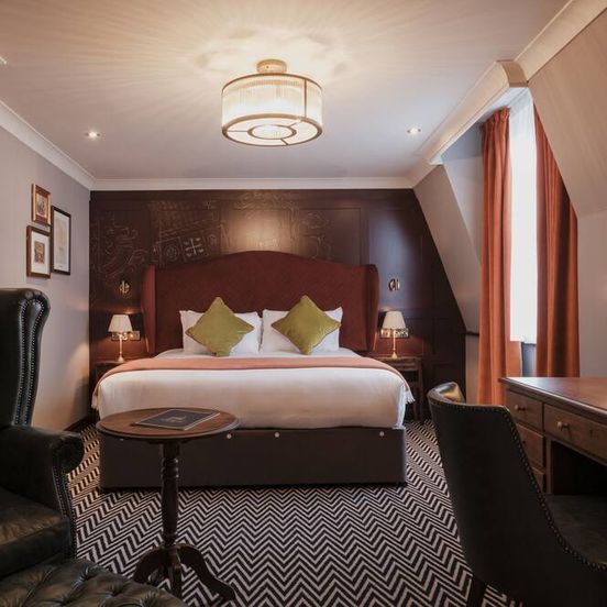 Bedroom view of The Sanctuary House Hotel