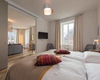 Hotel Saratz Pontresina Mountain Resort & Spa - Pontresina - Bedroom