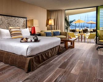 هوتل مايا - لونغ بيتش - غرفة نوم