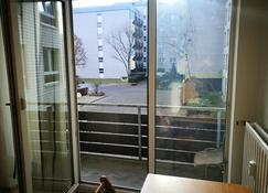 Business/Holiday Apartment Uni Mainz 16 - Mainz - Balcony