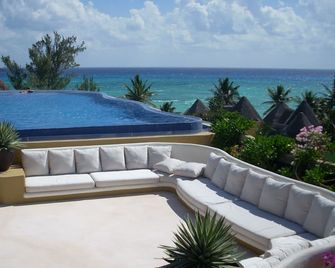 Fab Condo - 14 Steps To Beach, With Panoramic Roof View - Playa del Carmen - Balkon