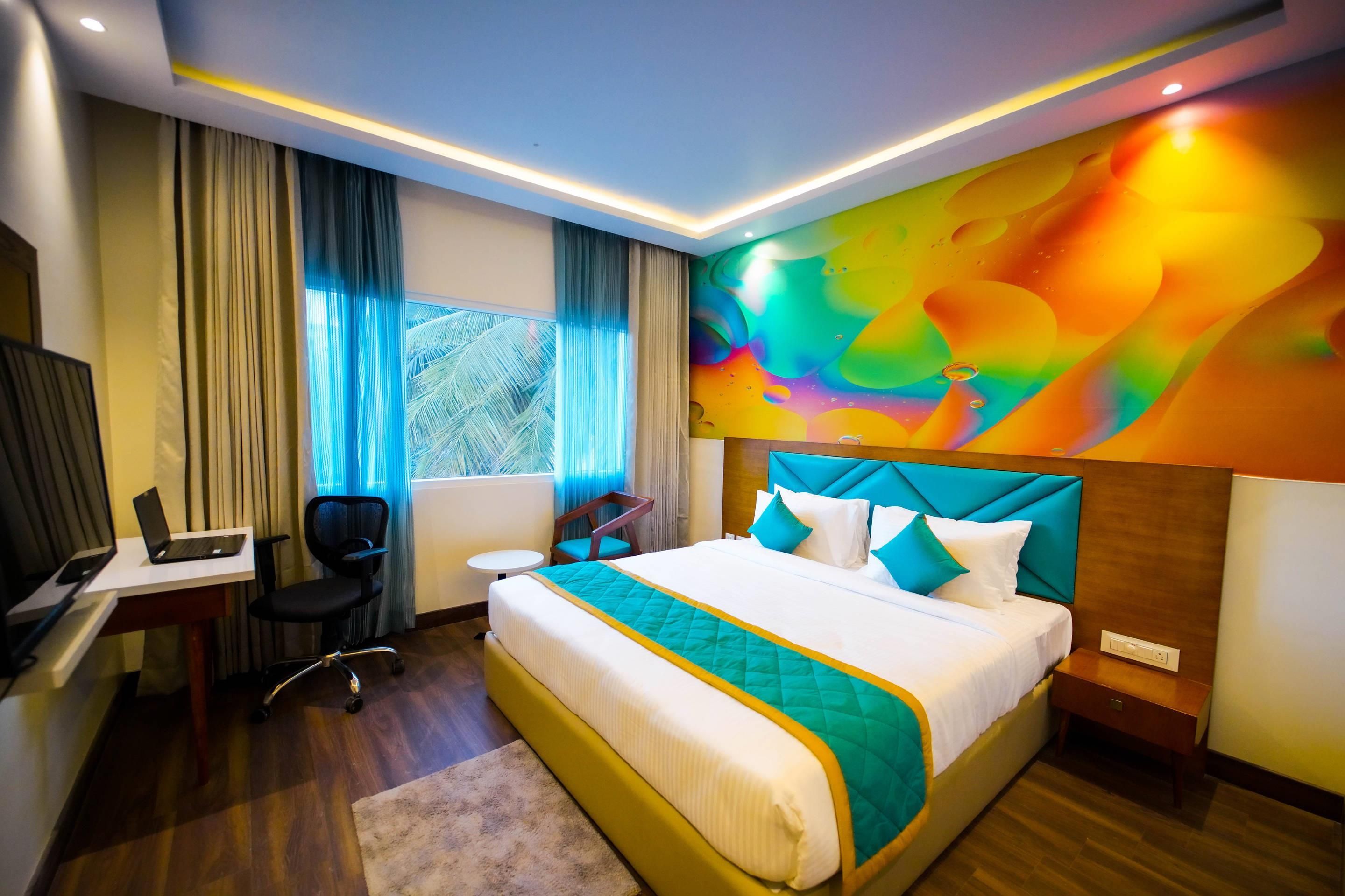 Quality Inn Rockwell Grand, Bangalore - באנגאלור - חדר שינה