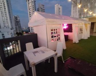 1if2-6 Apartamento En Cartagena Cerca Al - Carthagène - Balcon