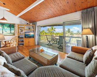 Big Island Keauhou Resort 125 by Coldwell Banker Island Vacations - Kailua-Kona - Sala de estar