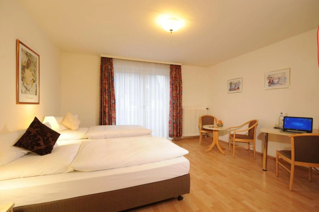 فندق اير فارتبورغ - دوسيلدورف - غرفة نوم