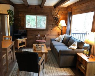 4 Mile Creek Cabin (Creekside) - Nelson - Obývací pokoj