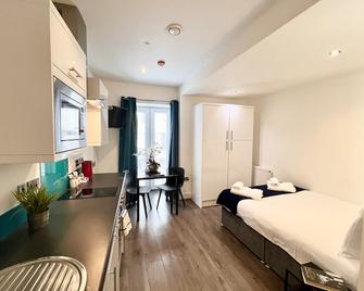 Fox House Studios, Aparthotel - Plymouth - Habitación