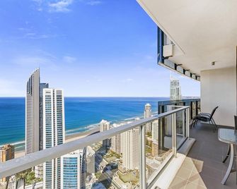 Circle On Cavill 3 Bedroom Sub Penthouse With Breathtaking Ocean Views, Q Stay - Surfers Paradise - Balcony