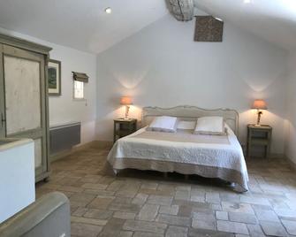 Le Moulin Des Sources - Gordes - Schlafzimmer