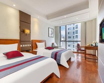 Tianjin Boutique Hotel In Spring - Tianjin - Bedroom