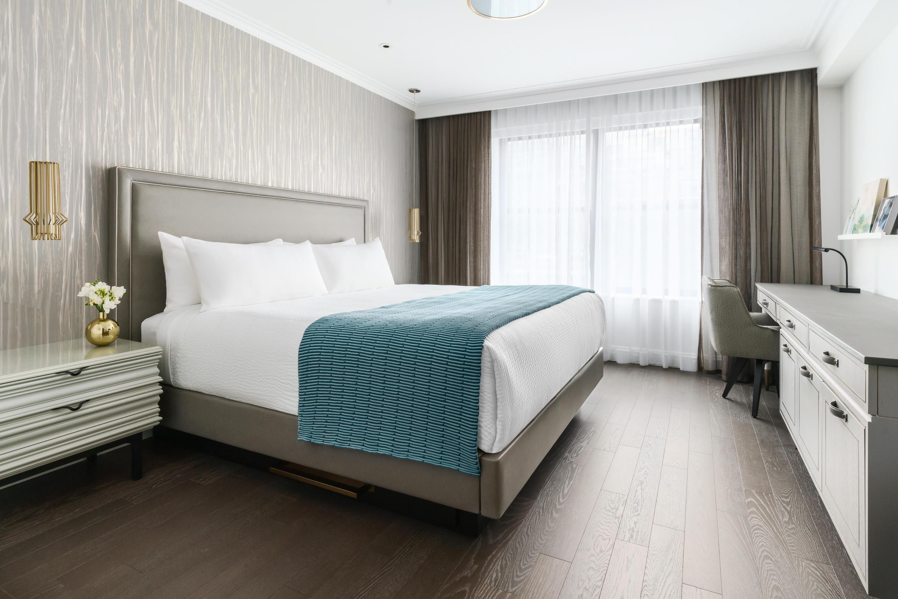 Bedroom view of The Wallace