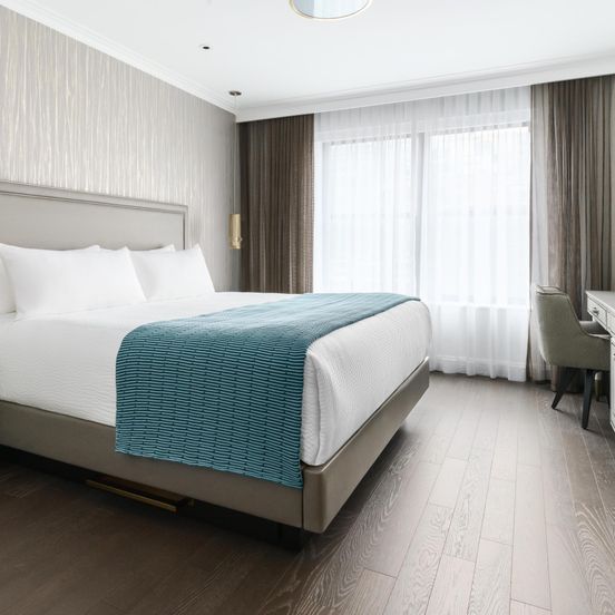 Bedroom view of The Wallace