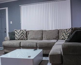 Tranquil 2-bedroom house with WiFi in Akron - Akron - Living room