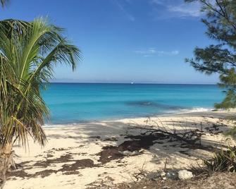 Cozy Seaside 2 Bed/2 Bath Bimini Cottage-Bay Side View -Soft Green Colored House - Alice Town - Playa