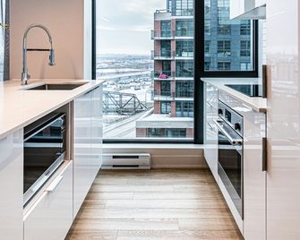 Werfy Luxury Apart-Hotel - Montreal - Køkken