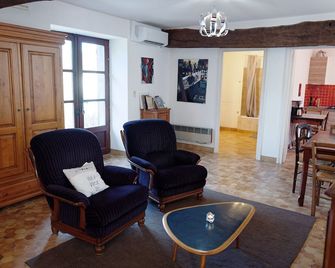 Maisonnette de La Boisselée - Saint-Dyé-sur-Loire - Sala de estar