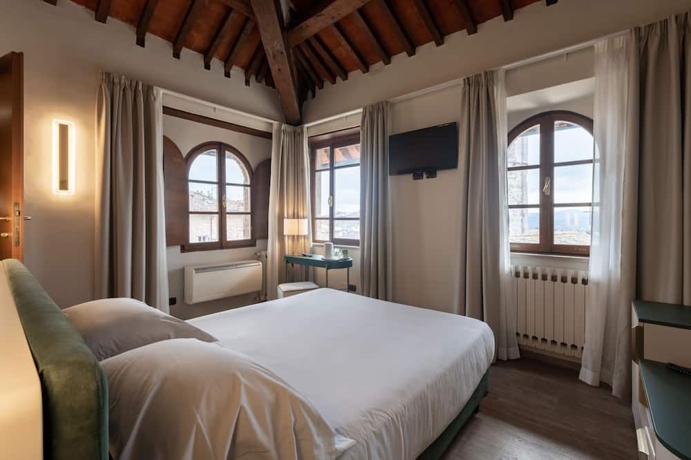 Hotel Gattapone - Gubbio - Slaapkamer