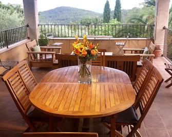 Provence Villa Seillans Cote D'azur 40 Km From Cannes / Heated Swimming Pool - Seillans - Balcón