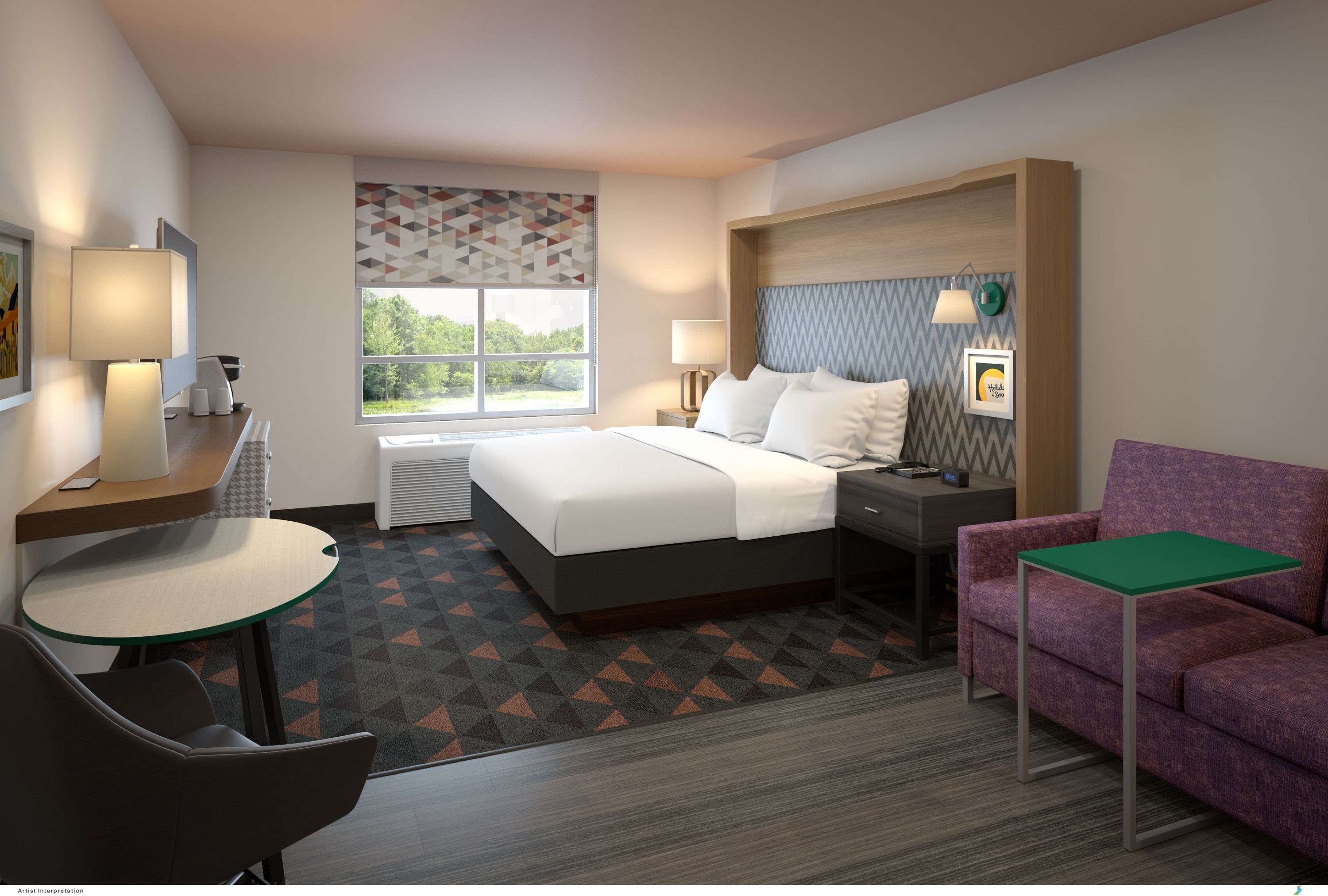 Holiday Inn Omaha Downtown - Waterpark By IHG - אומהה - חדר שינה