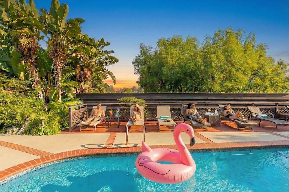 Mulholland Drive with Spa & Game Room - Los Ángeles - Pileta