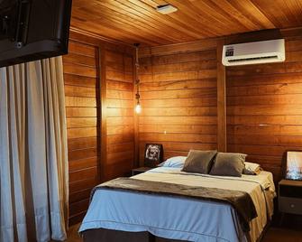 Chalé com Jacuzzi a 8km de Santa Teresa - Santa Teresa - Phòng ngủ