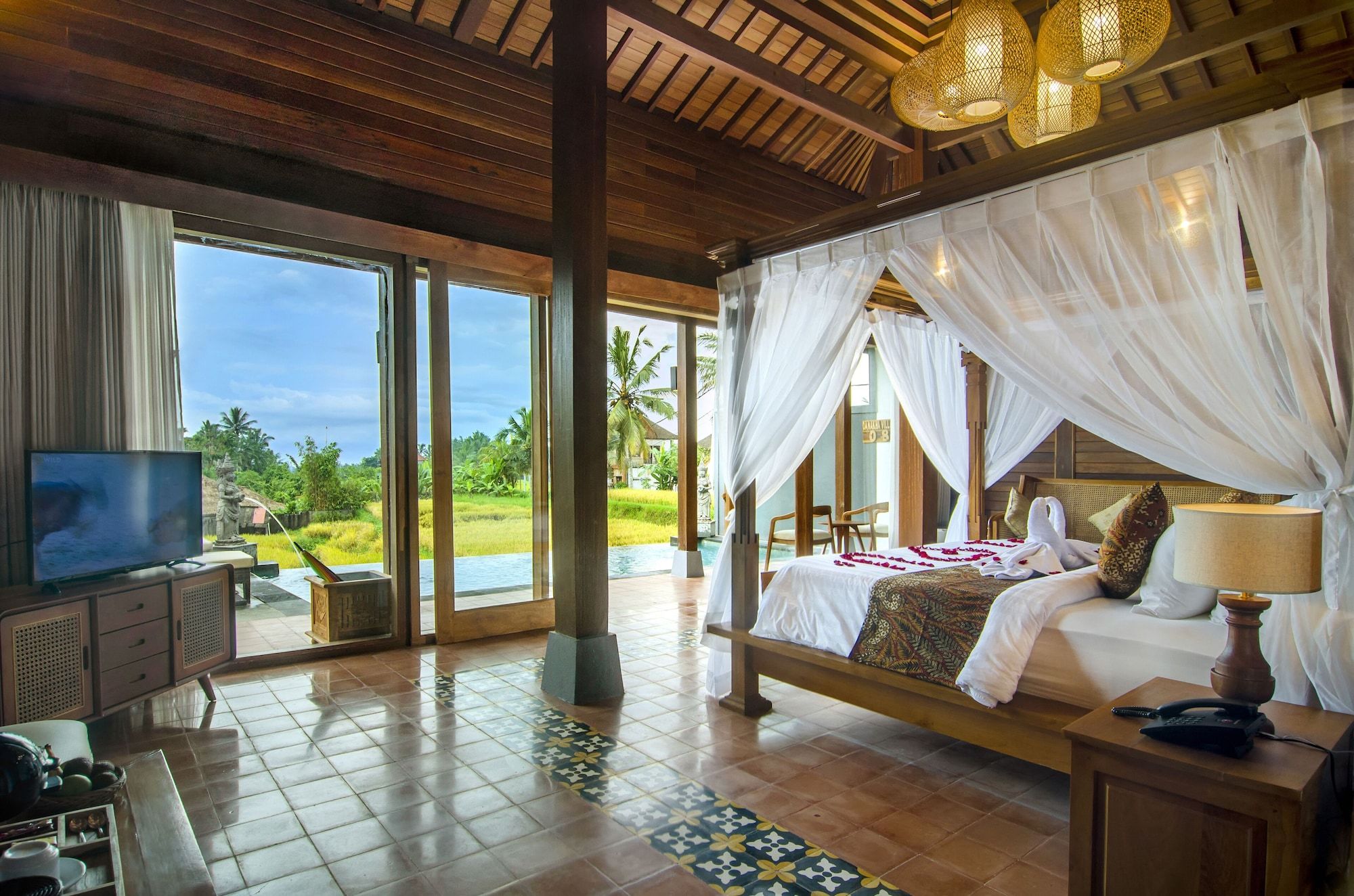 Danakha Villa Ubud - Tegalalang - Slaapkamer