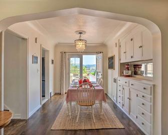 The Old McCullough Home with Rooftop Deck, View - North Bend - Dining room