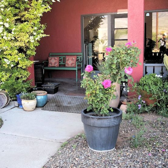 Outdoors view view of Bright and open loft style studio