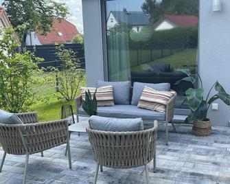 ZugZuflucht-neues, modernes Ferienhaus - Freiberg - Hàng hiên