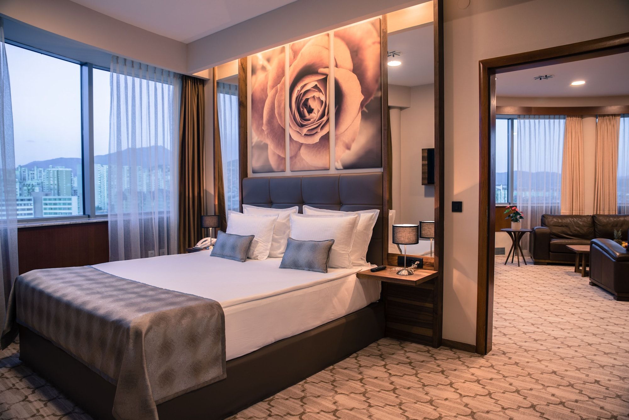 فندق رادون بلازا - سراييفو - غرفة نوم