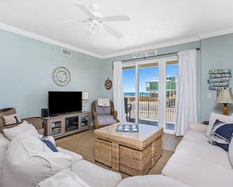 March Reduced! Heated Pool/Hot Tub/Sauna! Oceanview Condo! - Mexico Beach - Living room