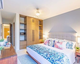 Oceanview Stay Pools Walk to Beach & Snorkel - Akumal - Bedroom