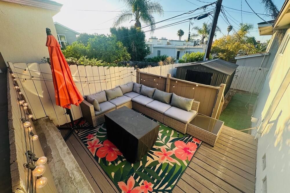Charming Fairy Garden Cottage 15 Min from the Beach - סן דייגו - מרפסת