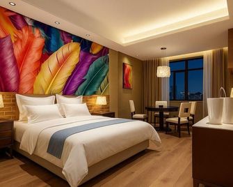 Xianju Perfect Designer Hotel (Shenxianju Bayberry Wuyue Square Branch) - Taizhou - Sypialnia