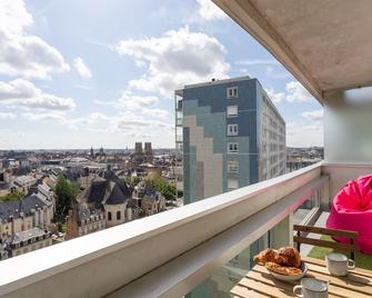 Le Studio de l'Ange - Vue imprenable - Rennes - Balcón