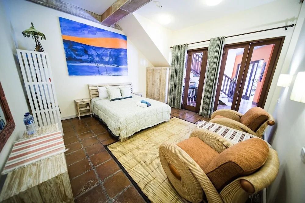 Easy Surf Villa - North Kuta - חדר שינה