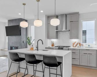 Modern 4-bedroom house Downtown Raleigh Skyline Views - Raleigh - Cocina