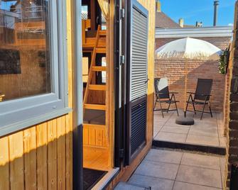 Woody tinyhouse - Wijk aan Zee - Balkon