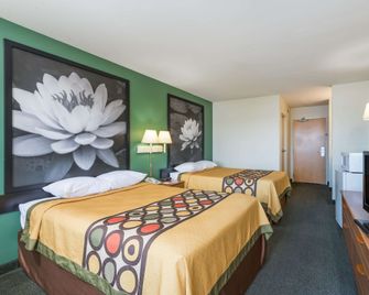 Super 8 by Wyndham Hagerstown/Halfway Area - Hagerstown - Bedroom