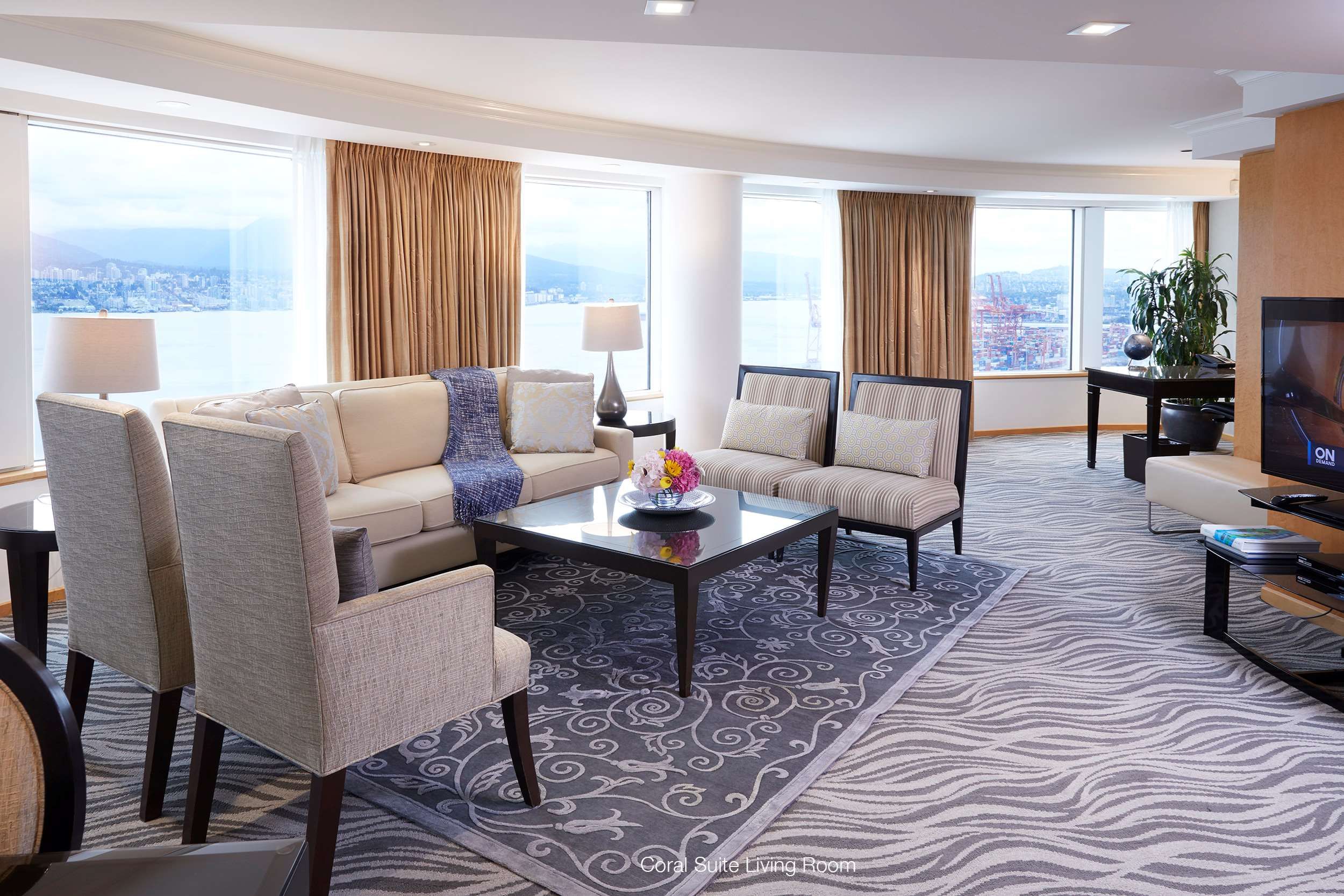 بان باسيفيك فانكوفر باسيفيك كلوب - فانكوفر - غرفة معيشة