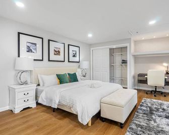 Santa Clara Spacious 1Br Studio I Free parking - Santa Clara - Bedroom