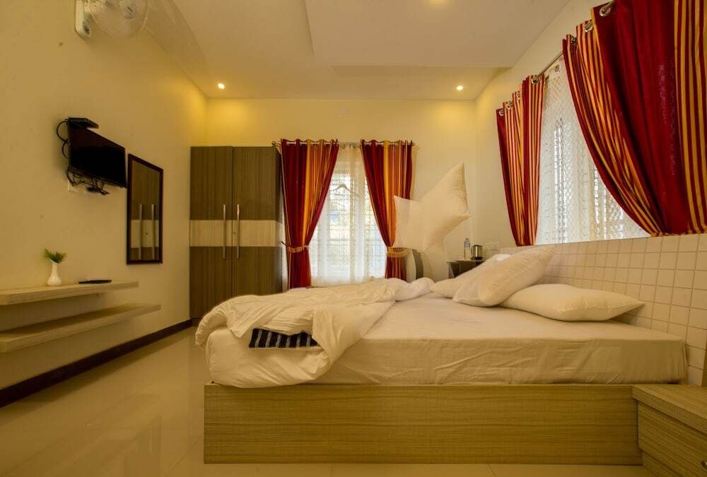 Girassol Service Villa - Vythiri - חדר שינה