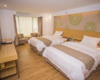 Greentree Inn Zhongshan West District Fuhua Road Branch - Zhongshan - Slaapkamer